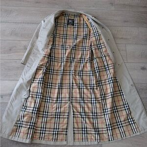 Vintage Burberry Single Breasted Trench Coat